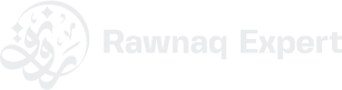 Rawnaq Expert Logo white